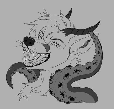 greyscale headshot